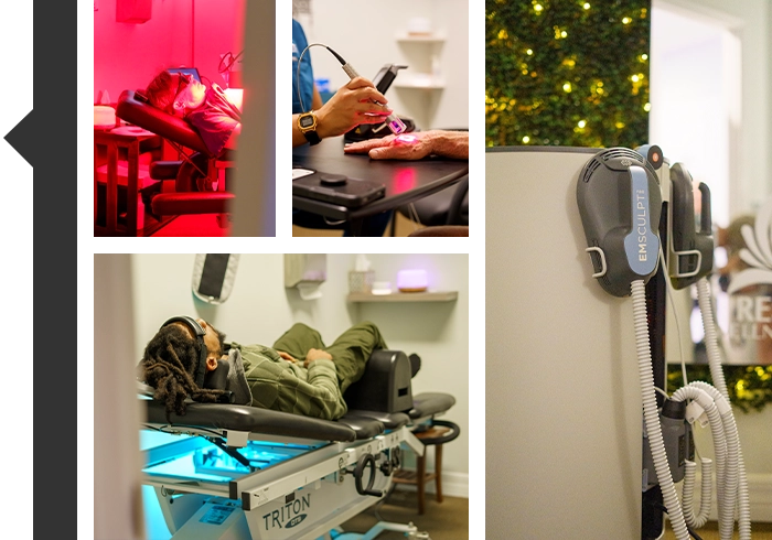 Collage Of Office Therapy Equipment